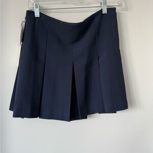 Babaton navy blue skirt. Brand new with tag. Size4